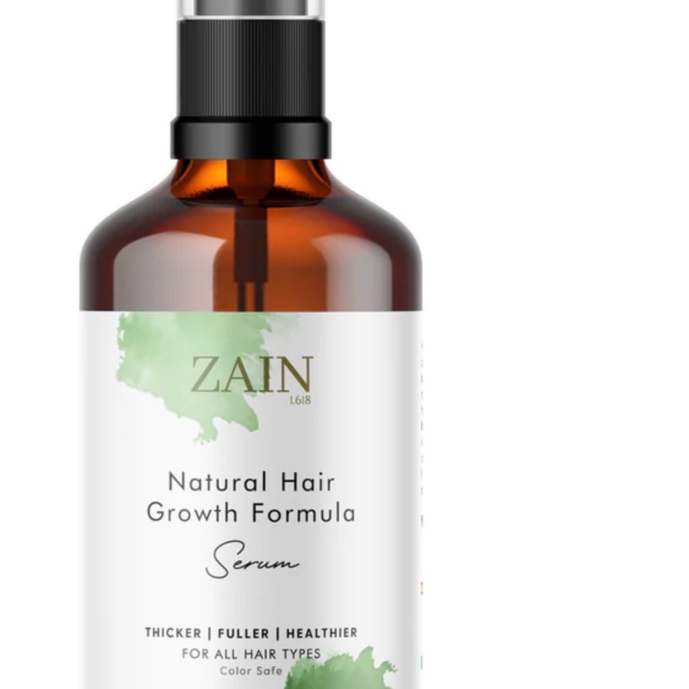 Natural Hair Growth Formula Serum - Brown